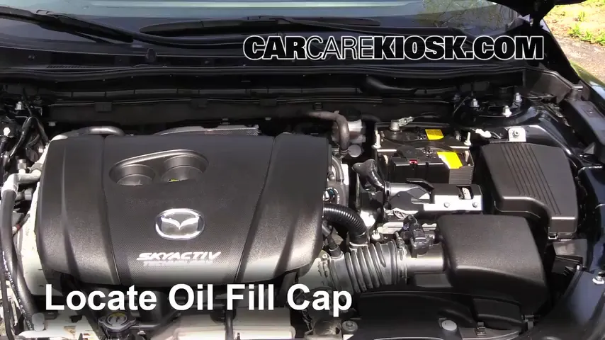 2015 Mazda 6 Sport 2.5L 4 Cyl. Sedan (4 Door) Aceite